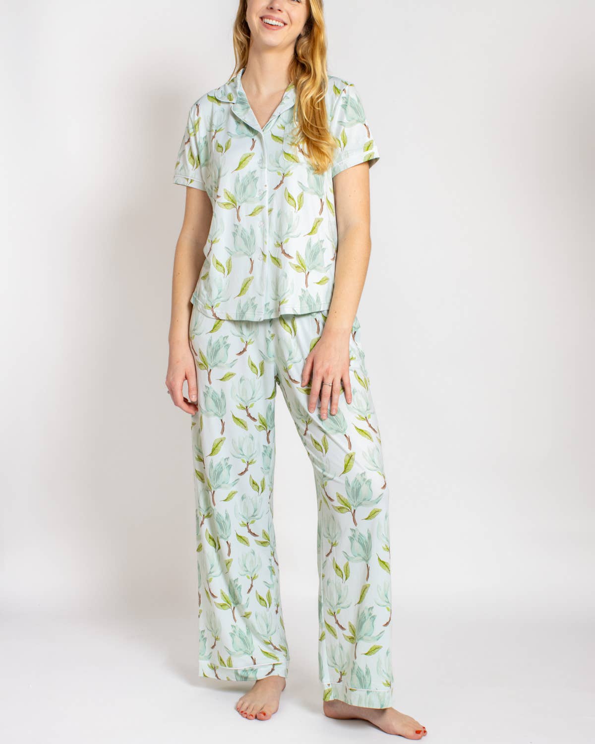 Audrey Sleep Pants   Aqua/Multi   -Asst.:
