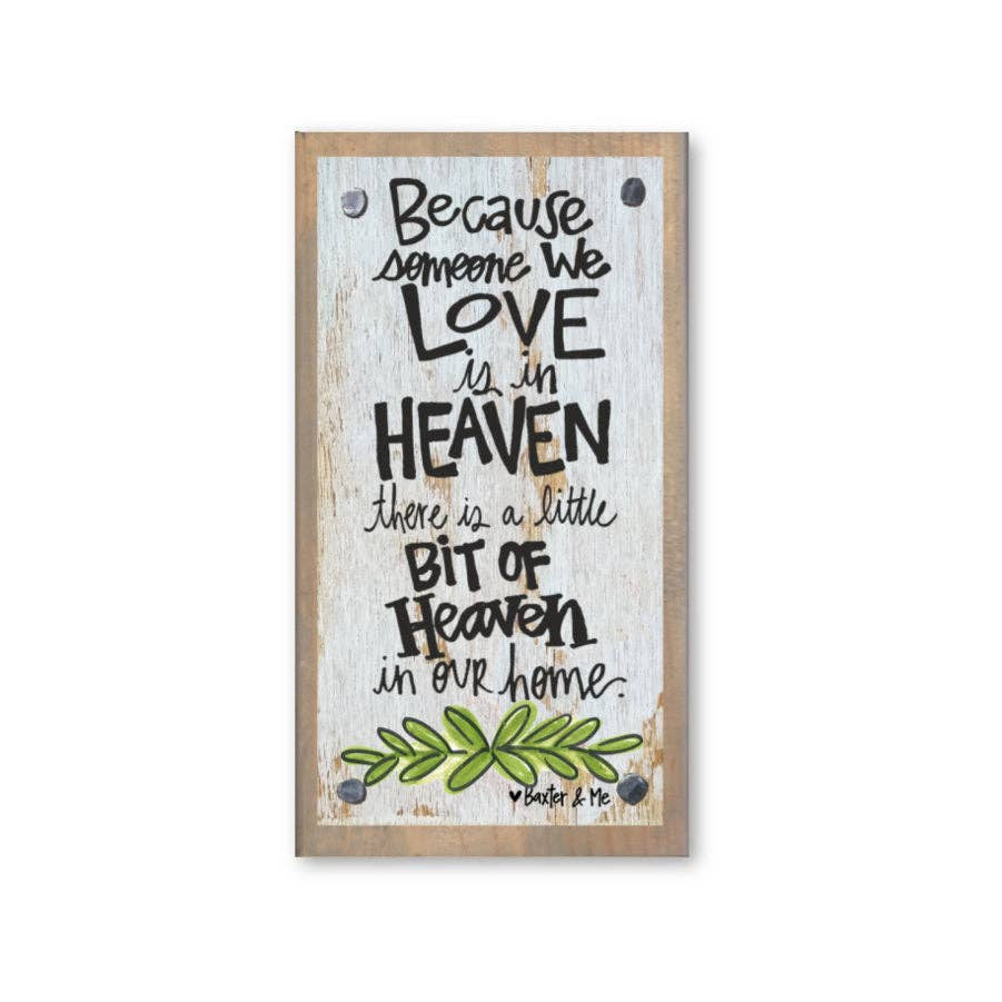 Heaven Driftwood Happy Block