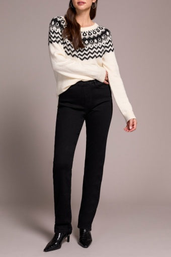SOPHIA CURVY BOUNDLESS STR P/O STRAIGHT LEG JEANS