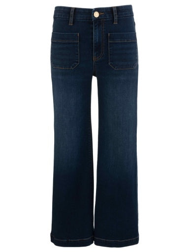 MEG HIGH RISE WIDE LEG W PATCH PKTS REG HEM