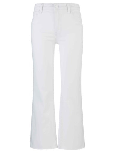 KELSEY HIGH RISE ANKLE FLARE WITH RAW HEM